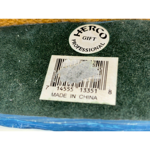 Herco Plate Frogs Ceramic 3-D Plate Statue Figurine Frogs, Waterlilies Gift - Picture 6 of 16